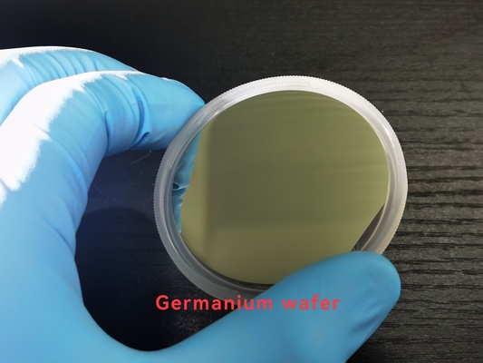 SSP Germanium Semiconductor Substrate Ge Wafers لشريط الأشعة تحت الحمراء 100/110 2 بوصة